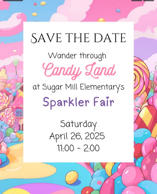  sparkler fair save the date 